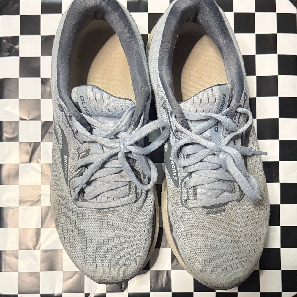 Brooks Sneakers in Light Gray/blue